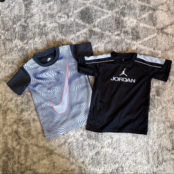 Nike Other - Nike & Jordan Kids Shirts - Black and Gray